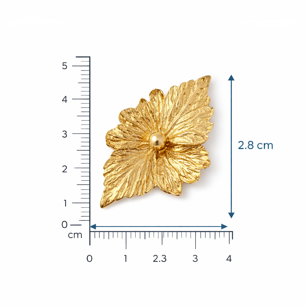 Dimond-shaped anti turnish earrings