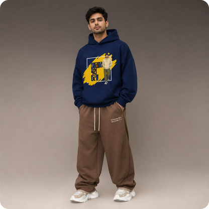 Navy Blue Classic Hoodie
