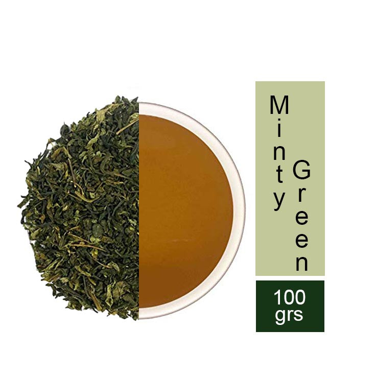 Minty Green Tea | Loose 100 grs